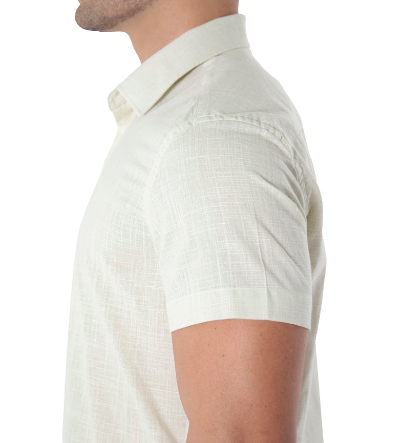 CAMISA MANGA CURTA SLIM FIT FLAMÊ